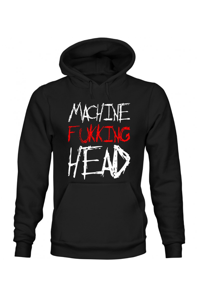 Bluza Męska z Kapturem Machine Fucking Head