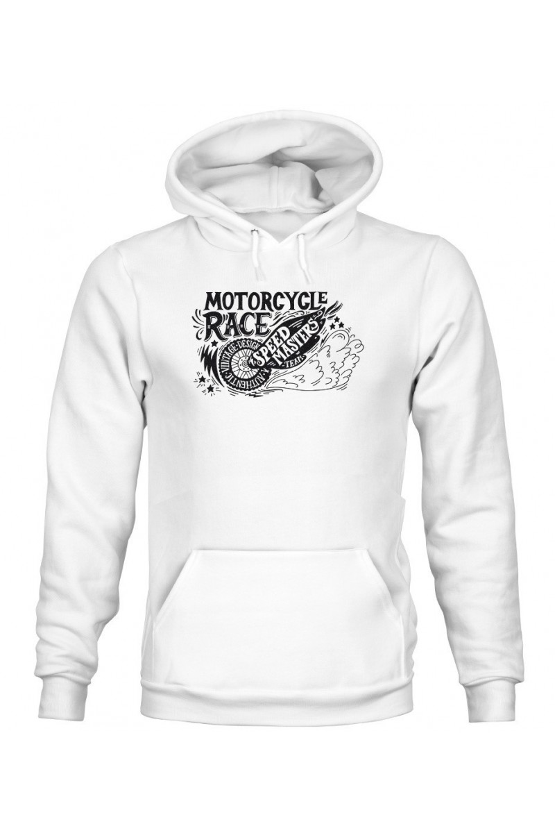 Bluza Męska z Kapturem Motorcycle Race