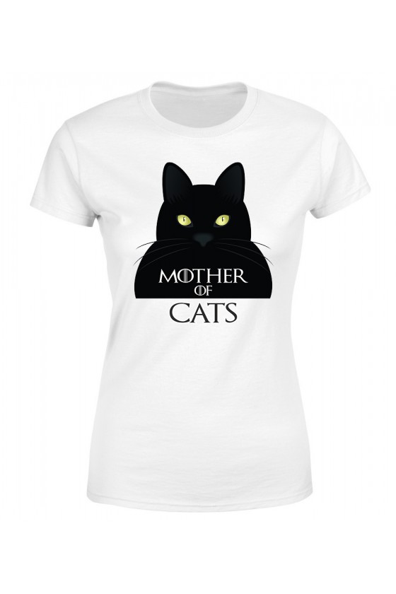 Koszulka Damska Mother Of Cats