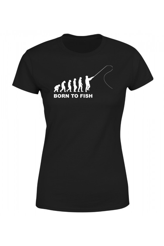 Koszulka Damska Fisherman Evolution