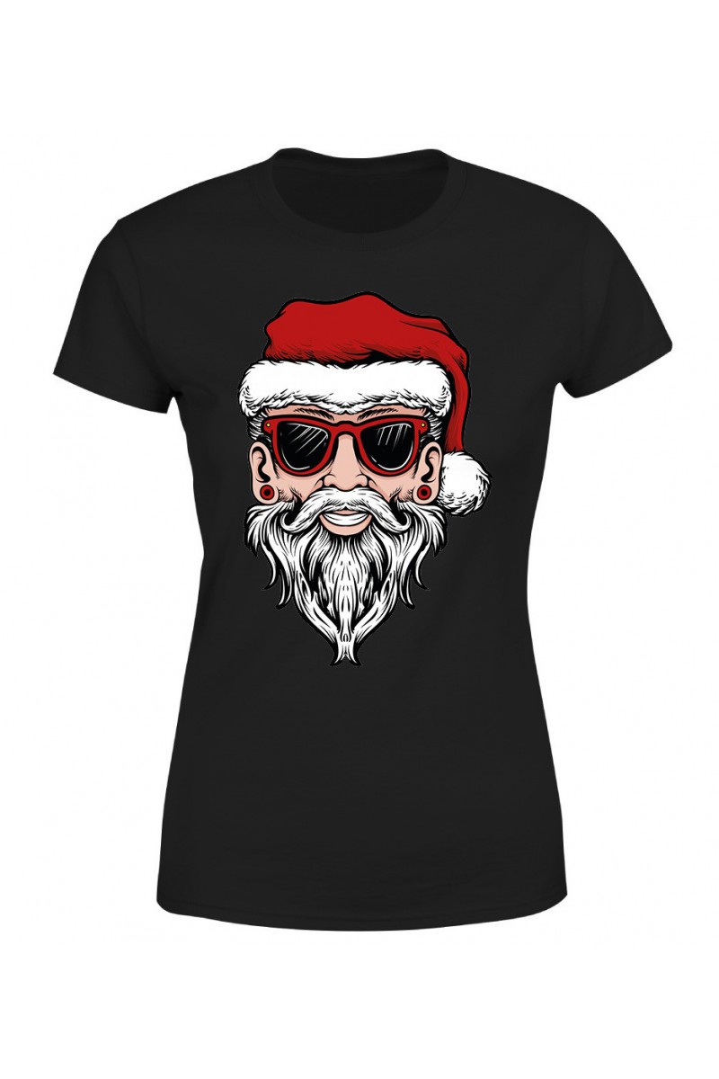 Koszulka Damska Cool Santa