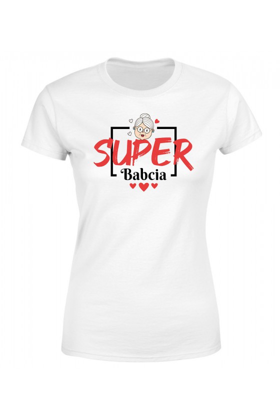 Koszulka Damska Super Babcia