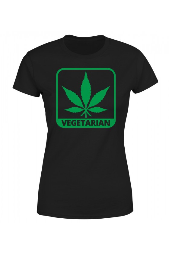 Koszulka Damska Vegetarian