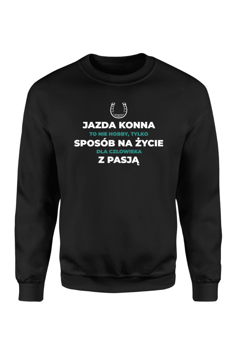 Bluza Męska Klasyczna Jazda Konna To Nie Hobby