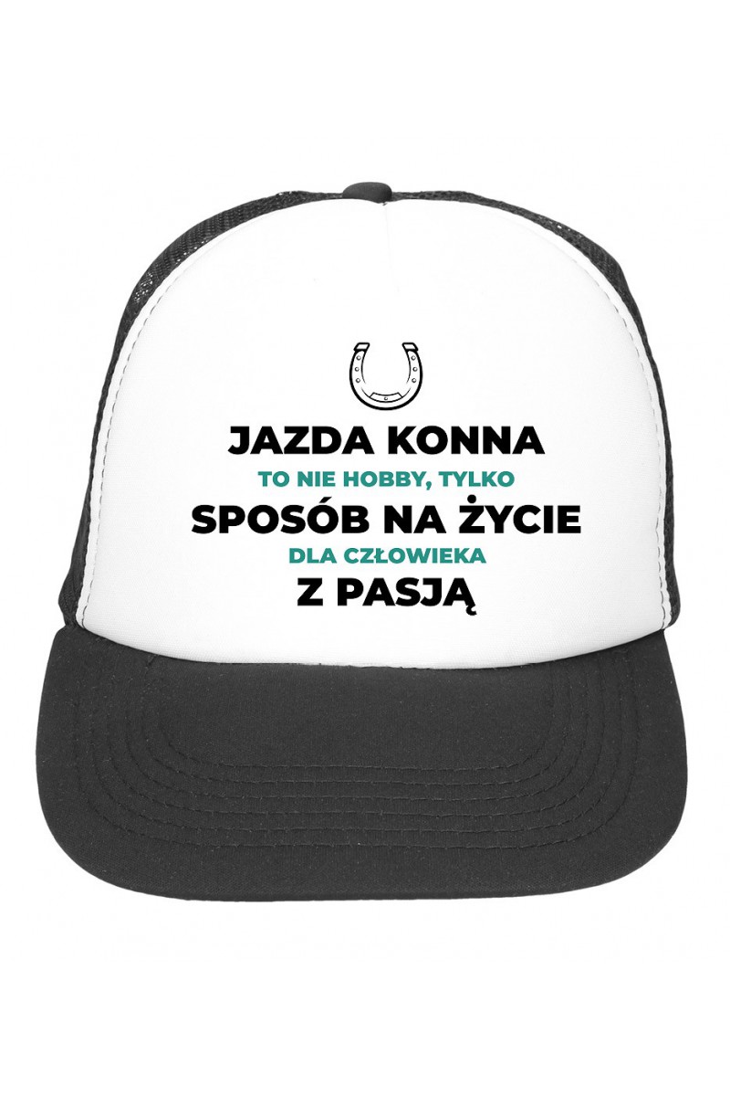 Czapka z daszkiem Jazda Konna To Nie Hobby