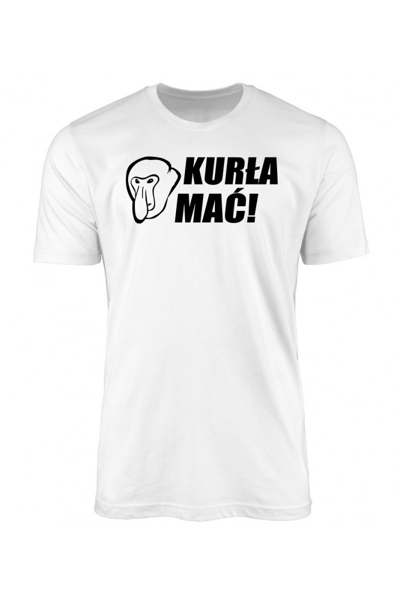 Koszulka Męska Kurła Mać!