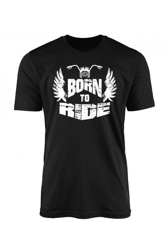 Koszulka Męska Born To Ride