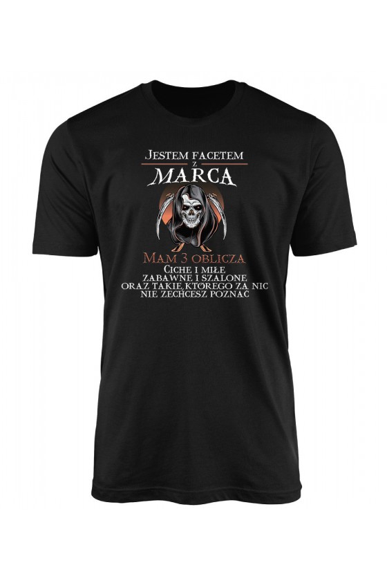Koszulka Męska Jestem Z Facetem Z Marca