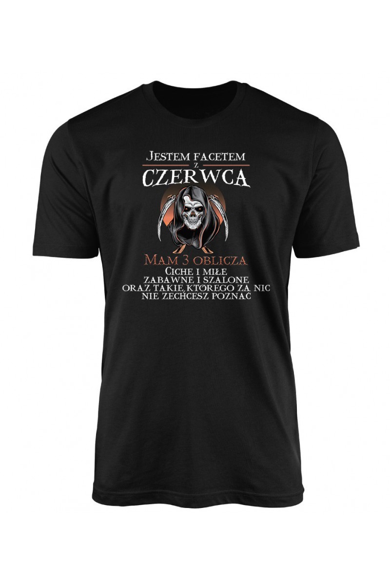 Koszulka Męska Jestem Z Facetem Z Czerwca