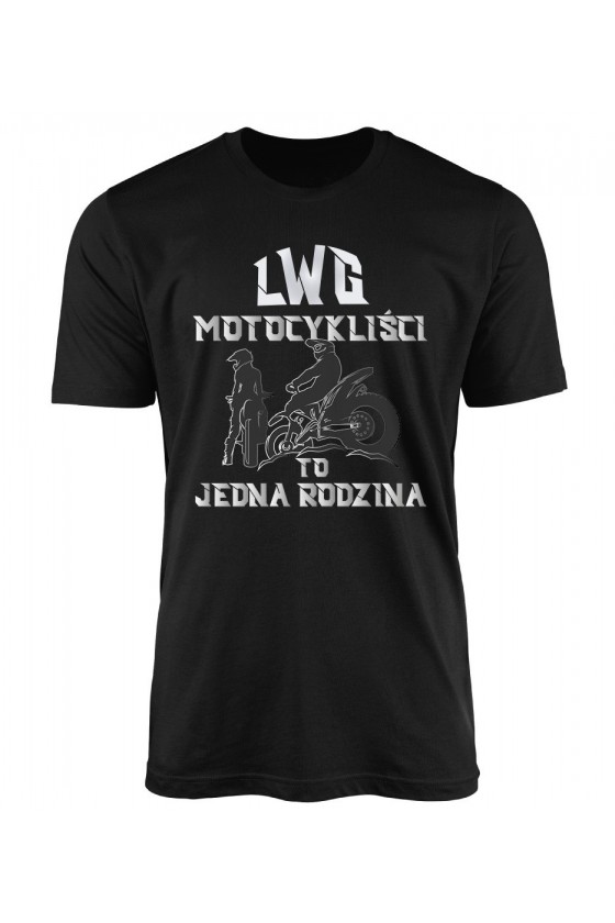 Koszulka Męska LWG Motocykliści To Jedna Rodzina