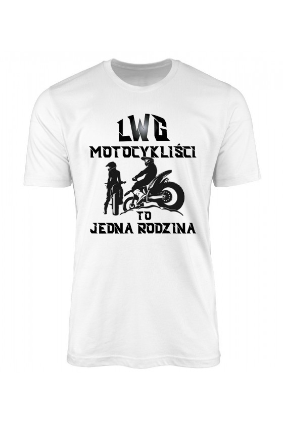 Koszulka Męska LWG Motocykliści To Jedna Rodzina