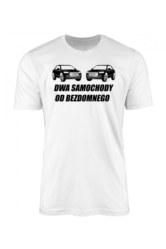 Koszulka Męska Dwa Samochody Od Bezdomnego