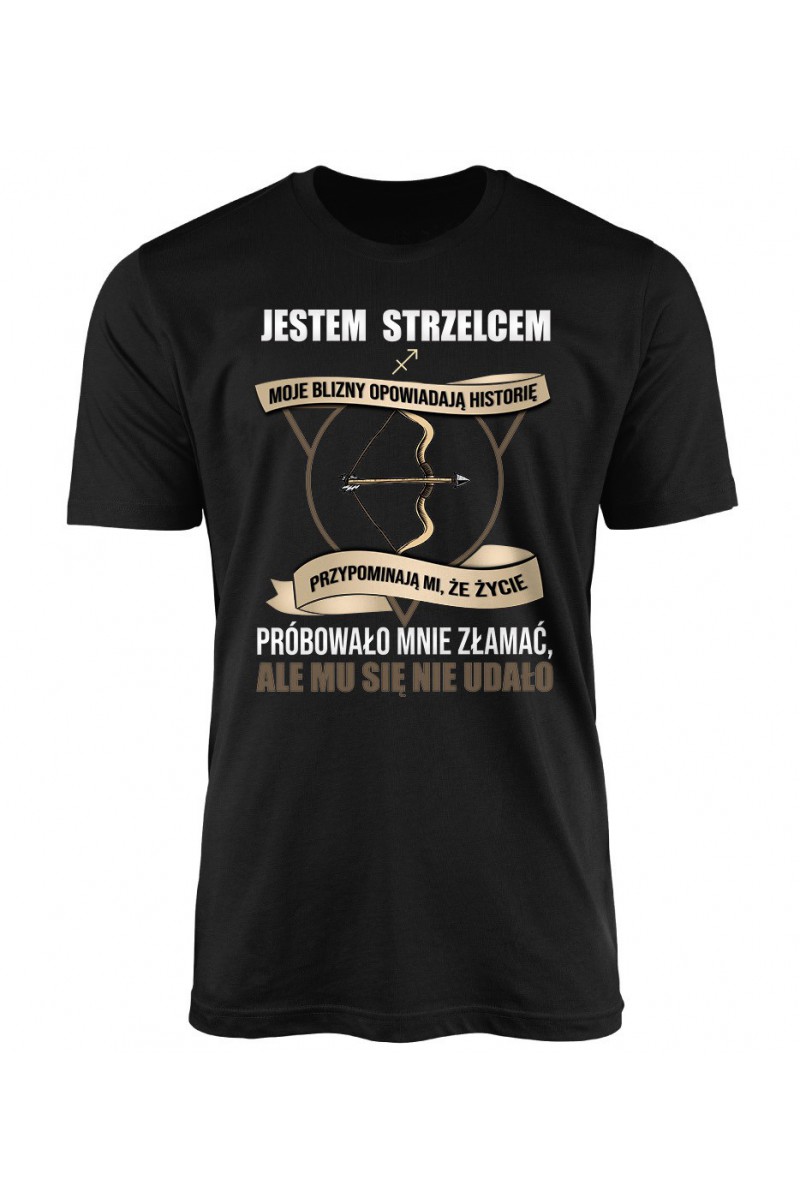 Koszulka Męska Jestem Strzelcem