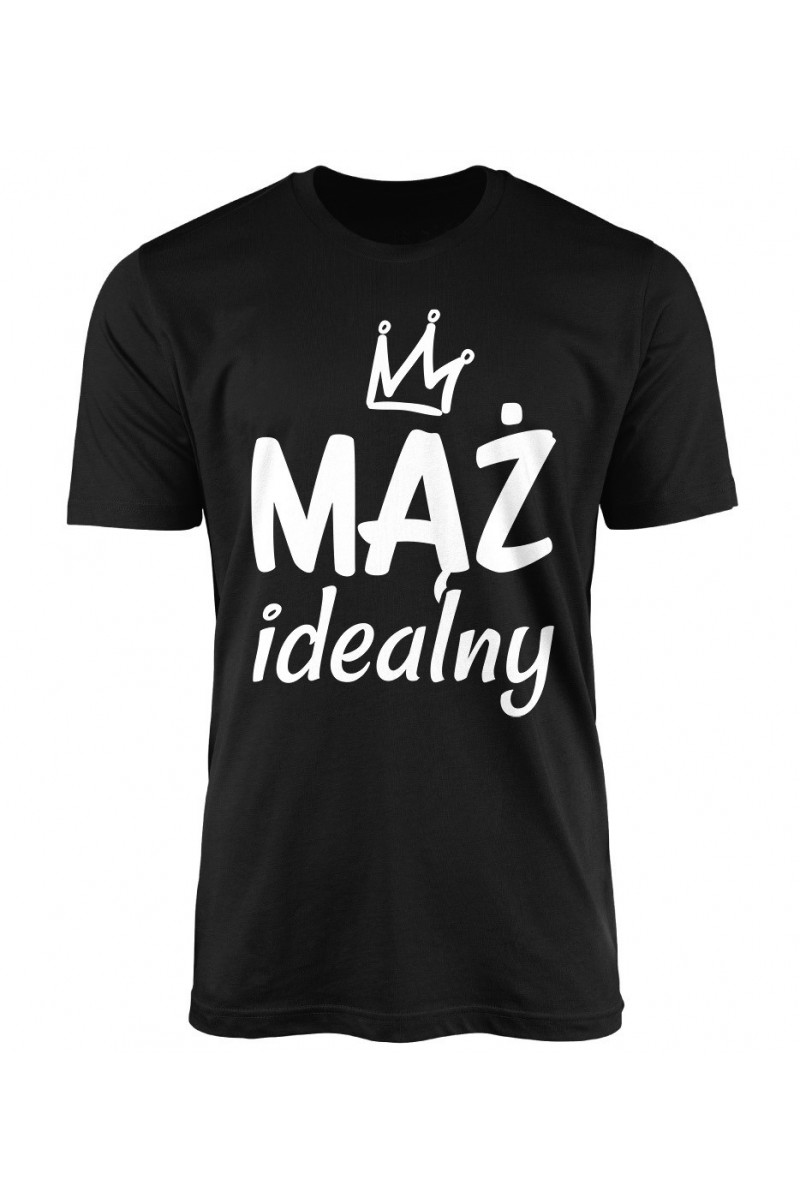 Koszulka Męska Mąż Idealny Koszulka Męska Mąż Idealny