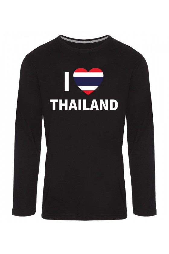 Koszulka Męska Longsleeve I Love Thailand