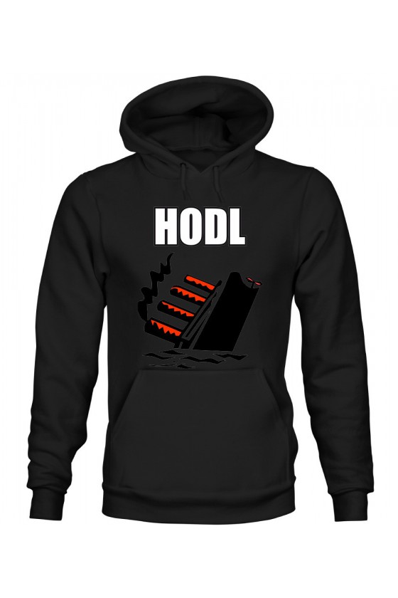 Bluza Męska z Kapturem HODL