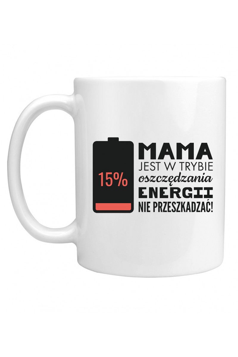 Kubek Mama jest w trybie oszczędzania energii