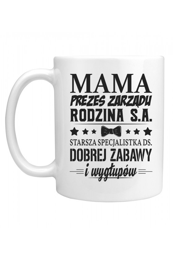 Kubek Mama prezes zarządu S.A.