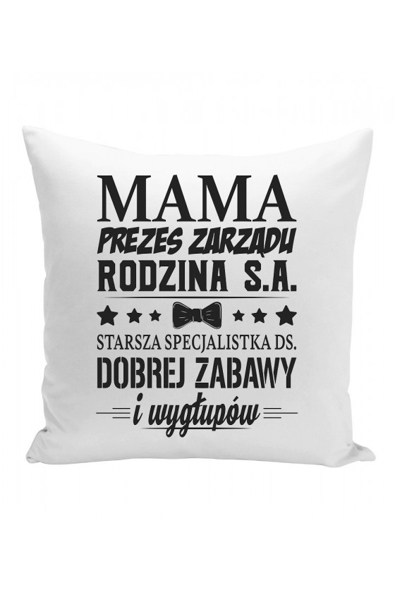 Poduszka Mama prezes zarządu S.A.