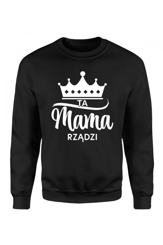 Bluza Damska Klasyczna Ta mama rządzi