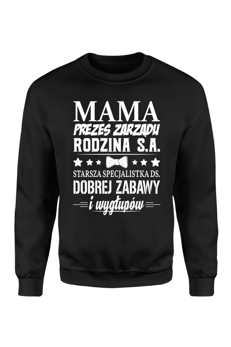 Bluza Damska Klasyczna Mama prezes zarządu S.A.