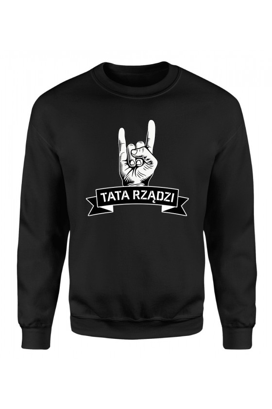 Bluza Męska Klasyczna Tata Rządzi