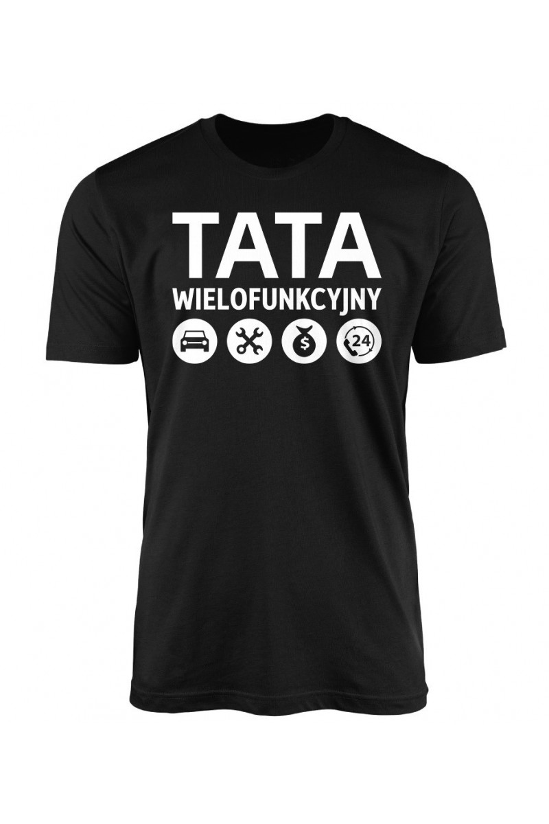 Koszulka Męska Tata Wielofunkcyjny