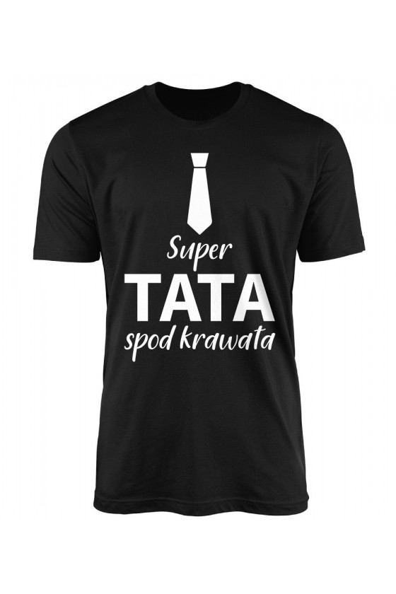 Koszulka Męska Super Tata Spod Krawata