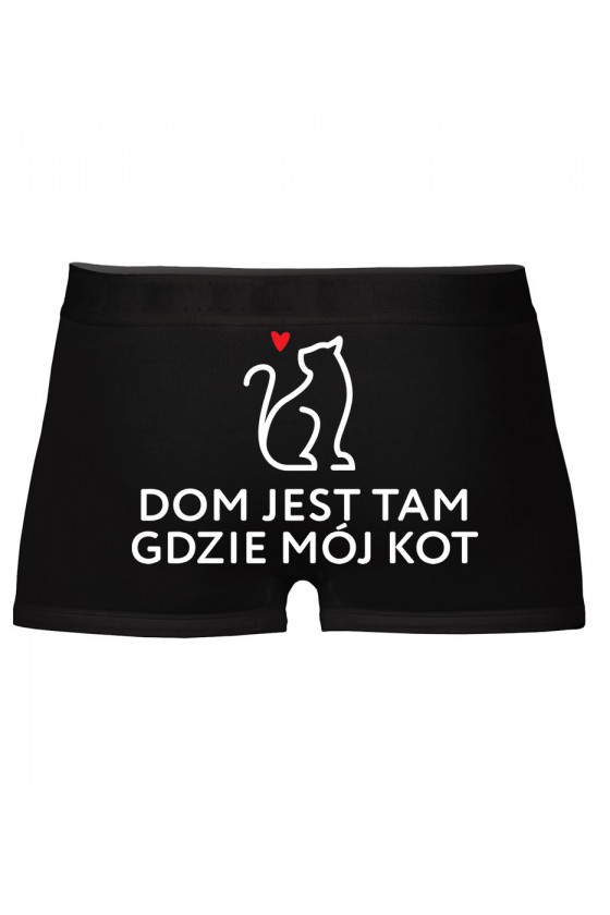 Bokserki Dom Jest Tam Gdzie Mój Kot