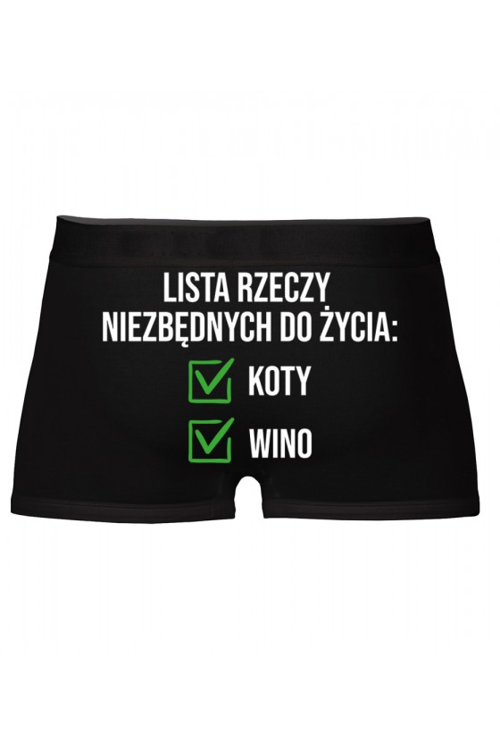 Bokserki Lista Rzeczy Niezbędnych Do Życia