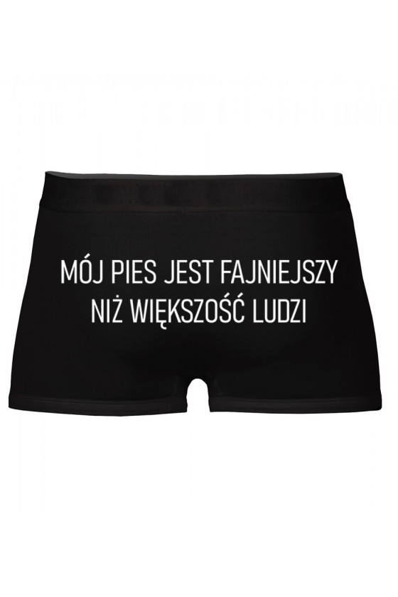 Bokserki Mój Pies Jest Fajniejszy Niż Większość Ludzi