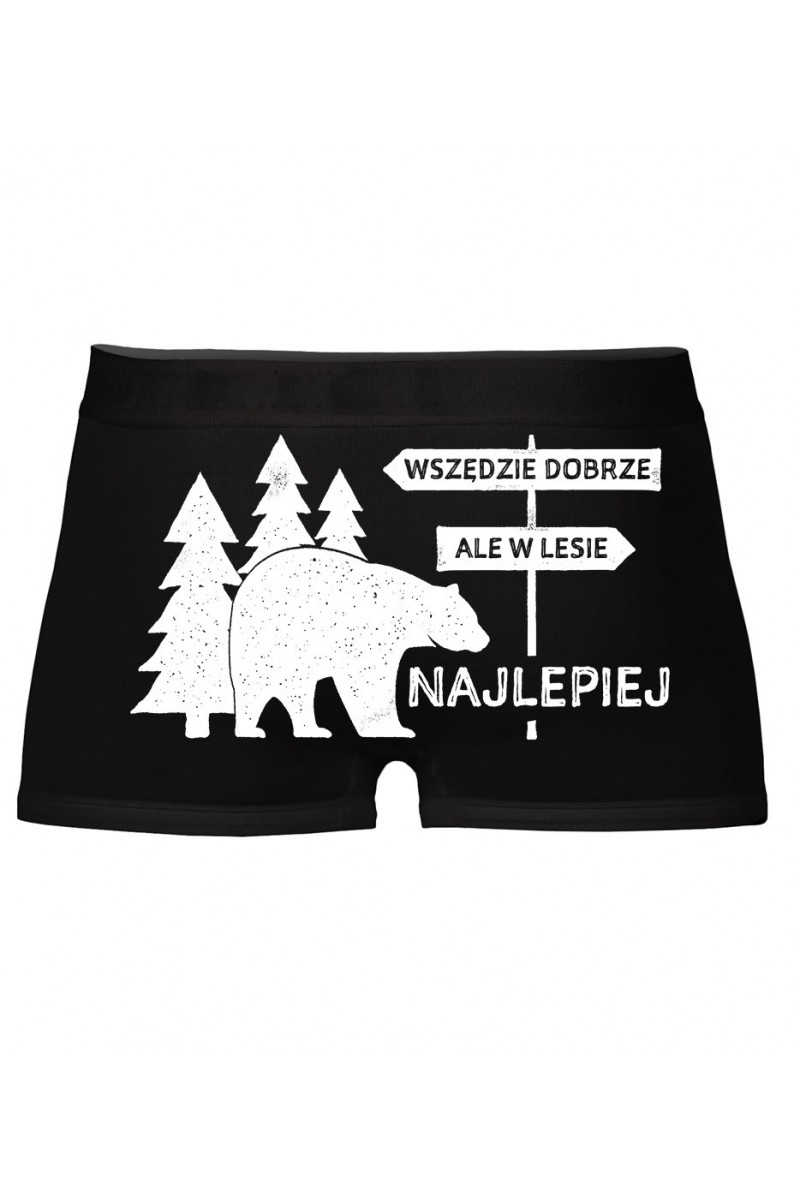 Bokserki Wszędzie Dobrze Ale W Lesie Najlepiej