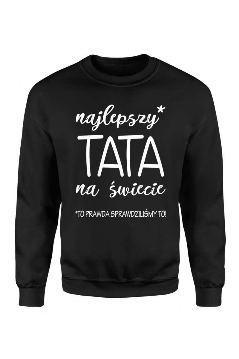 Bluza Męska Klasyczna Najlepszy Tata Na Świecie