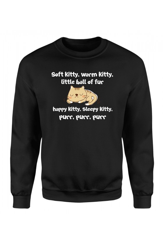 Bluza Męska Klasyczna Soft Kitty, Warm Kitty, Little Ball Of Fur