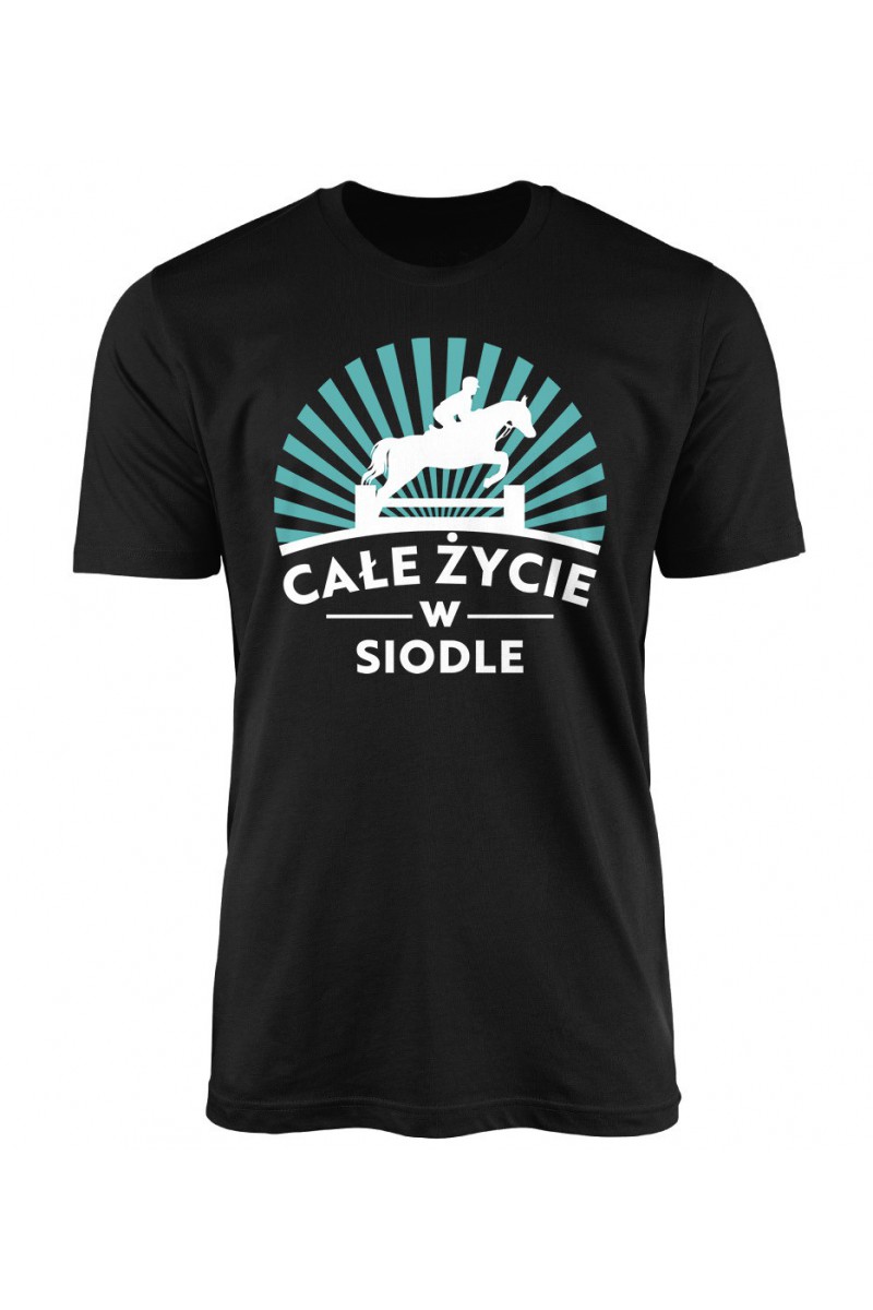 Koszulka Męska Całe Życie W Siodle