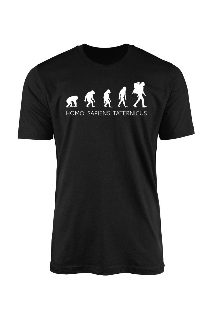 Koszulka Męska Homo Sapiens Taternicus Koszulka Męska Homo Sapiens Taternicus