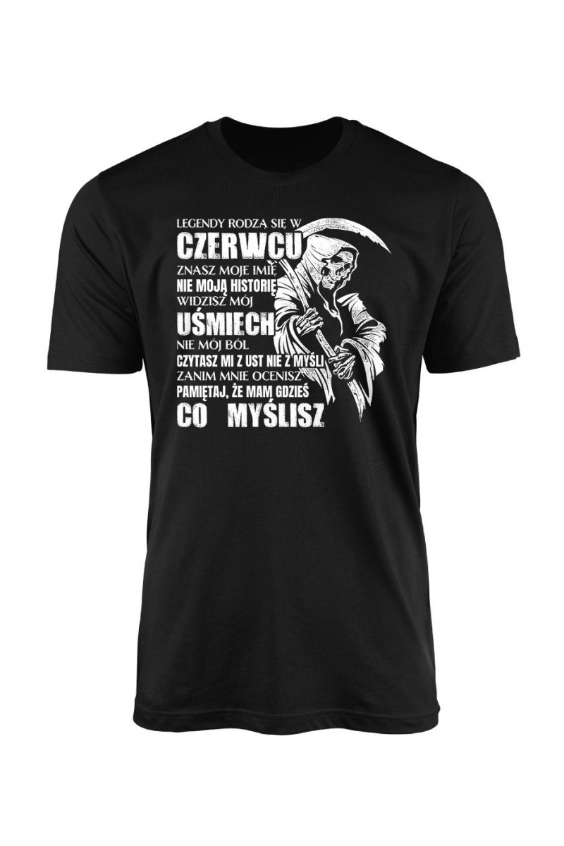 Koszulka Męska Legendy Rodzą Się W Czerwcu III Koszulka Męska Legendy Rodzą Się W Czerwcu III