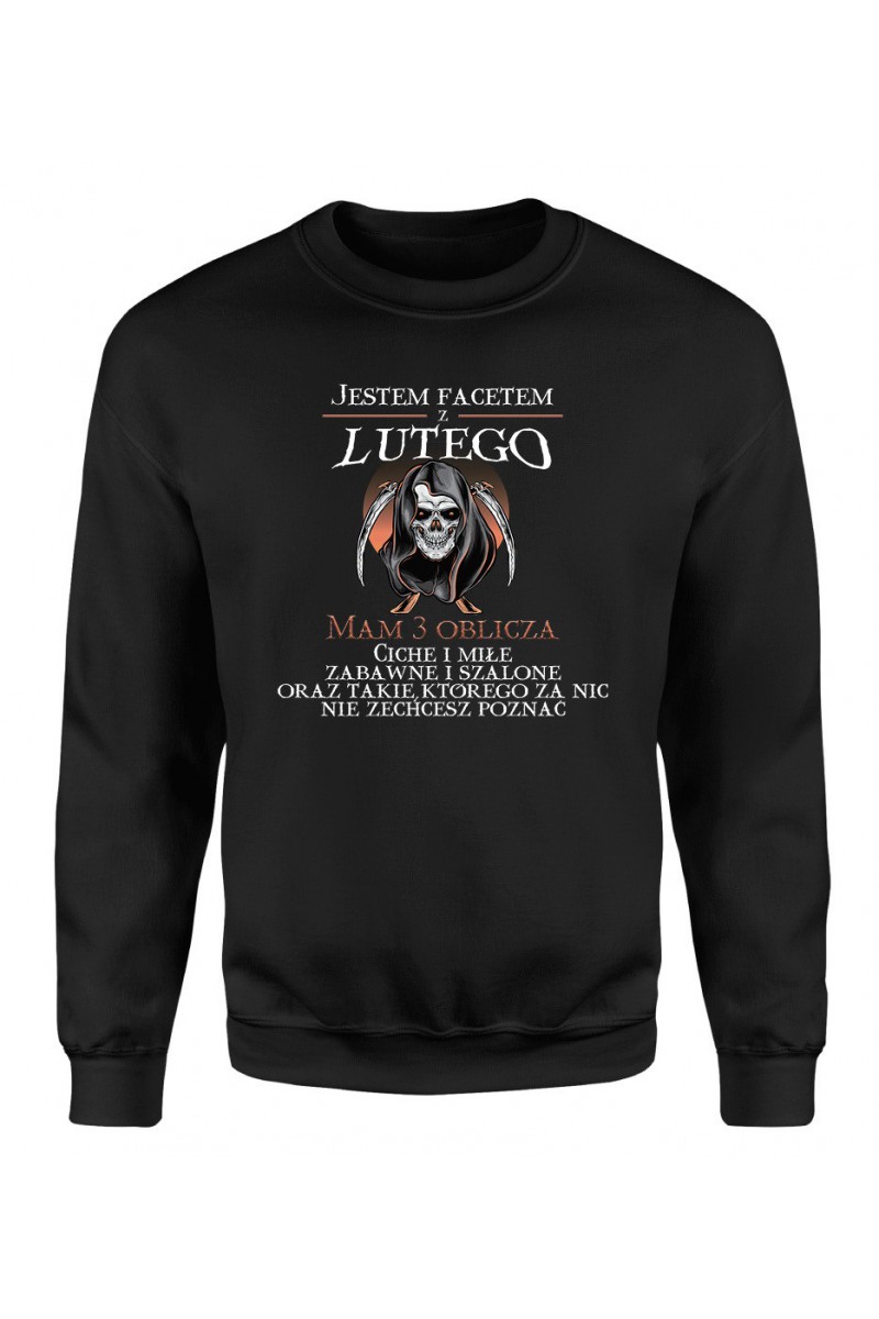 Bluza Męska Klasyczna Jestem Z Facetem Z Lutego