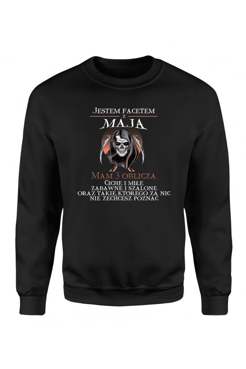 Bluza Męska Klasyczna Jestem Z Facetem Z Maja