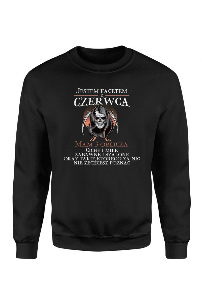 Bluza Męska Klasyczna Jestem Z Facetem Z Czerwca