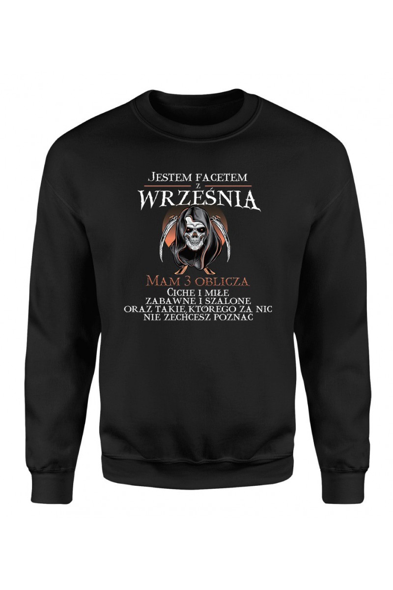 Bluza Męska Klasyczna Jestem Z Facetem Z Września