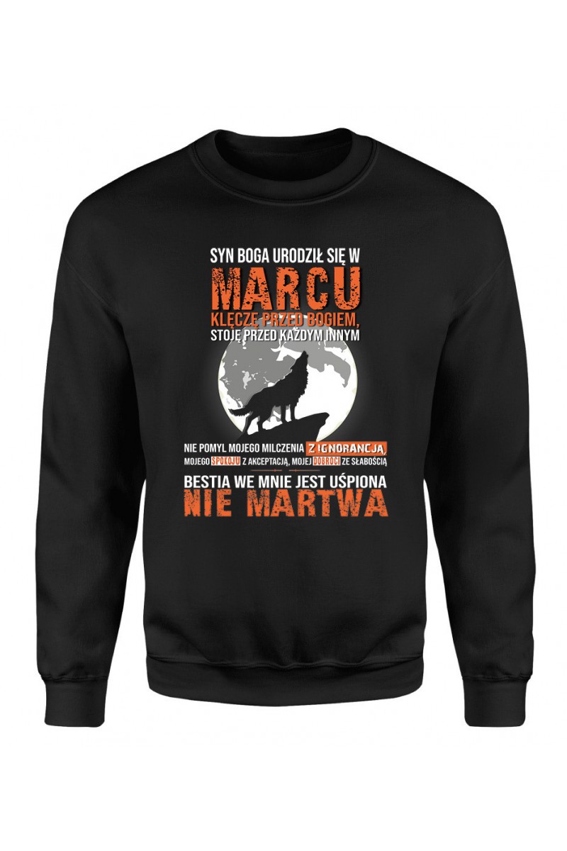 Bluza Męska Klasyczna Syn Boga Urodził Się W Marcu