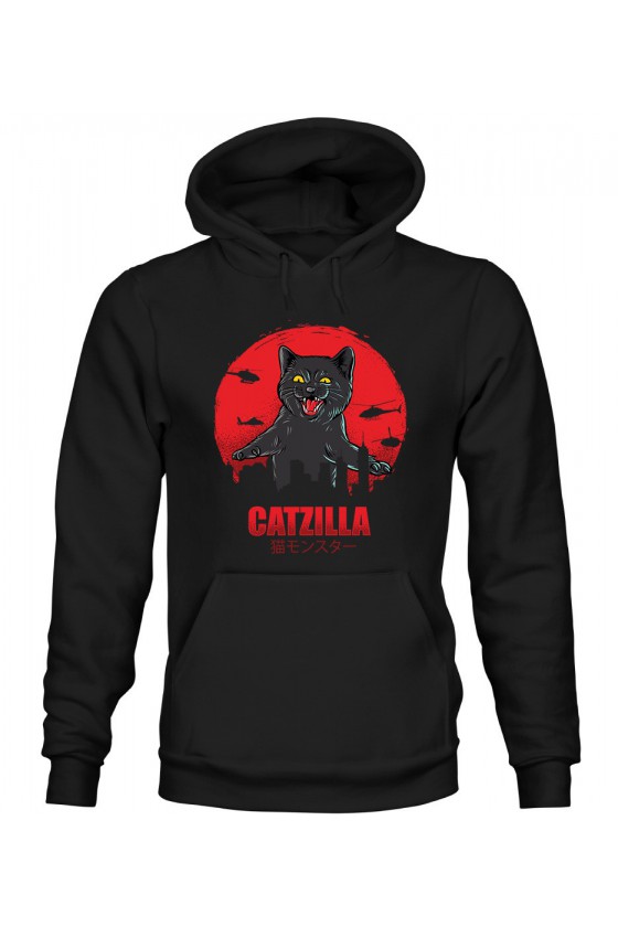 Bluza Męska z Kapturem Catzilla