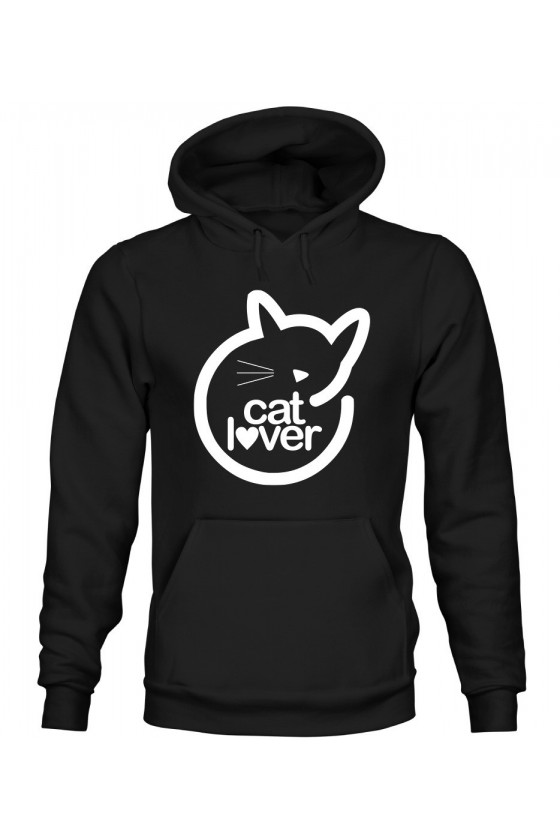 Bluza Męska z Kapturem Cat Lover