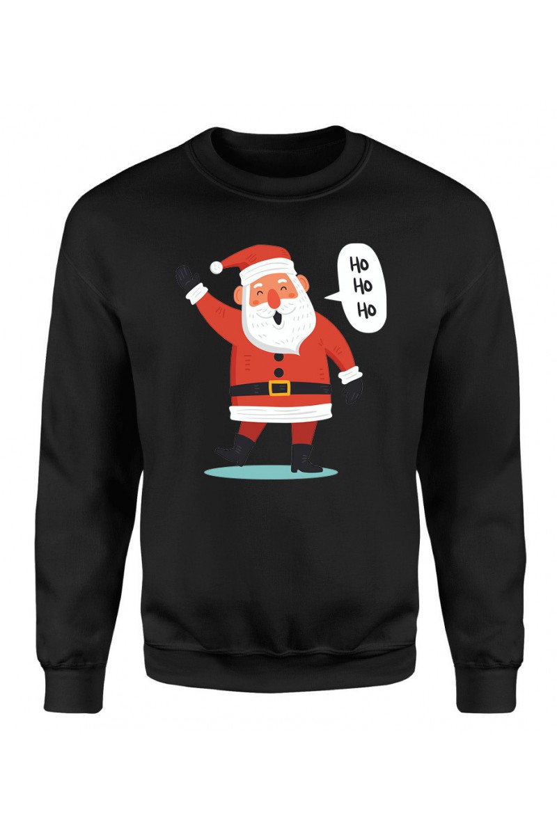 Bluza Męska Klasyczna Mikołaj Ho Ho Ho Bluza Męska Klasyczna Mikołaj Ho Ho Ho