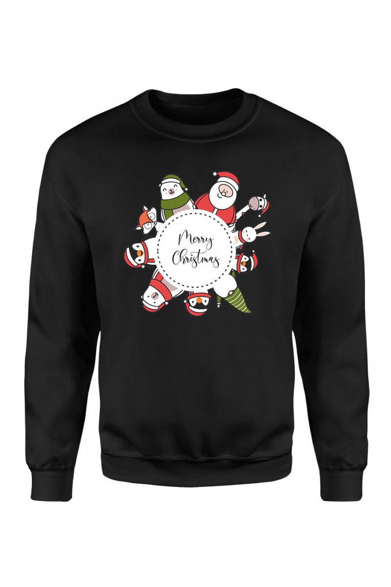 Bluza Męska Klasyczna Merry Christmas Bluza Męska Klasyczna Merry Christmas