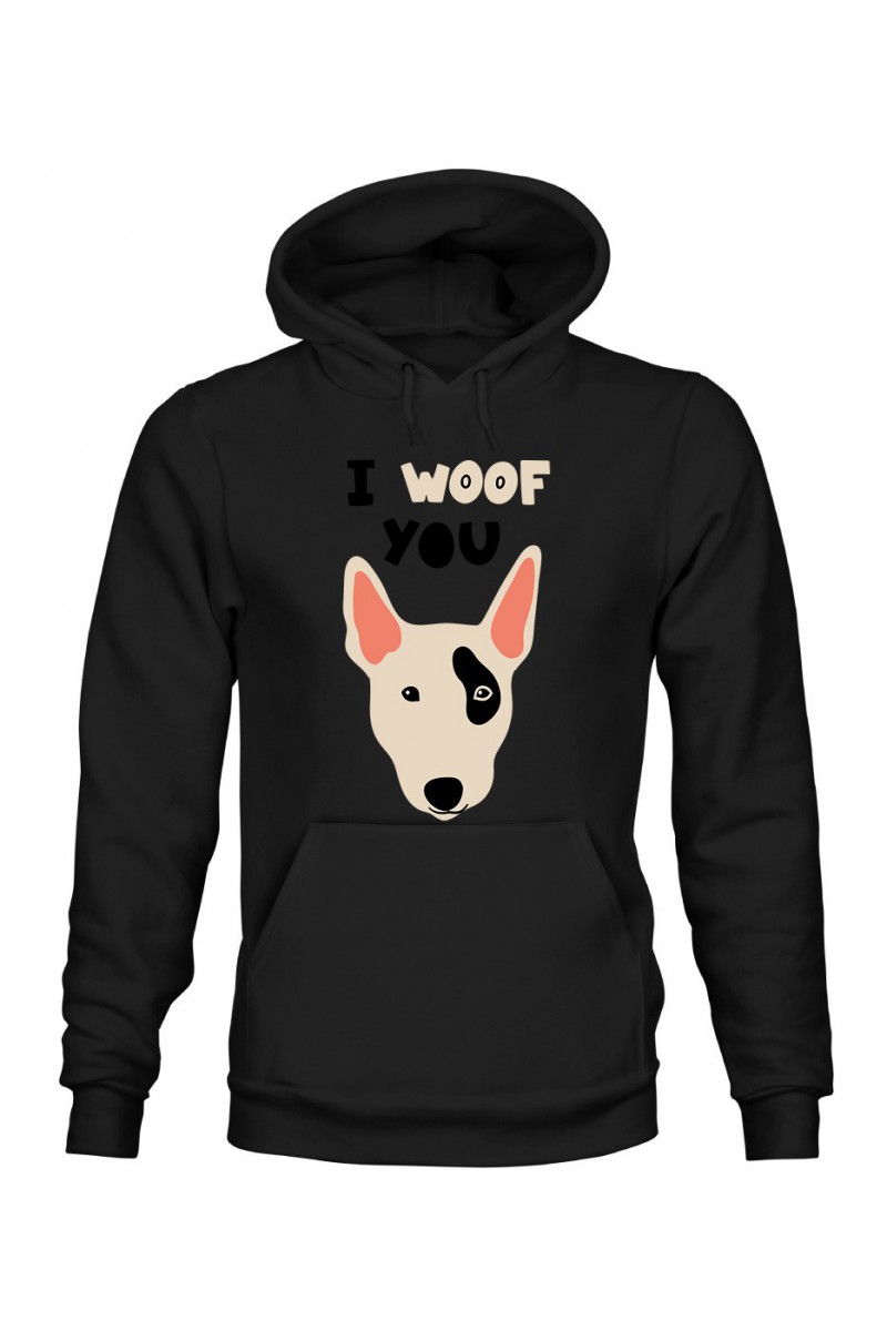 Bluza Męska z Kapturem I Woof You