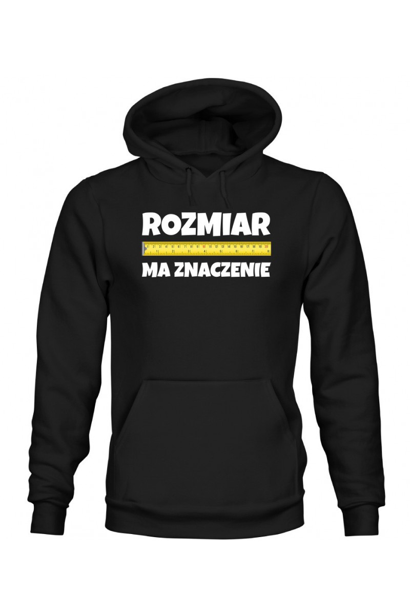 Bluza Męska z Kapturem Rozmiar Ma Znaczenie 2