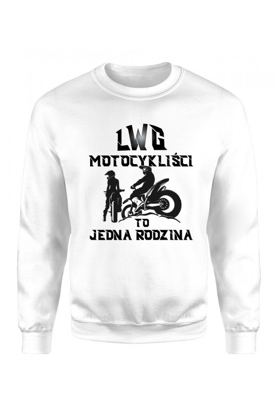Bluza Męska Klasyczna LWG Motocykliści To Jedna Rodzina