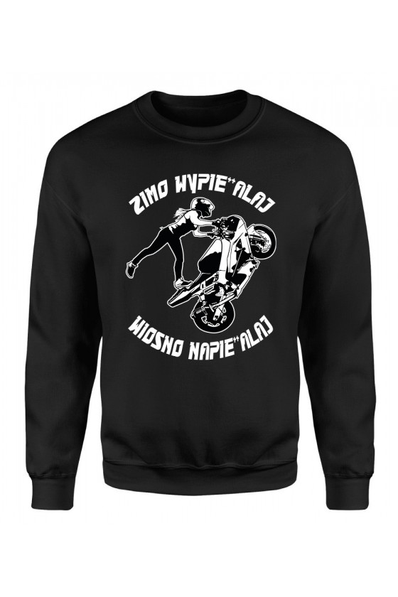 Bluza Męska Klasyczna Zimo Wypie**alaj, Wiosno Napie**alaj